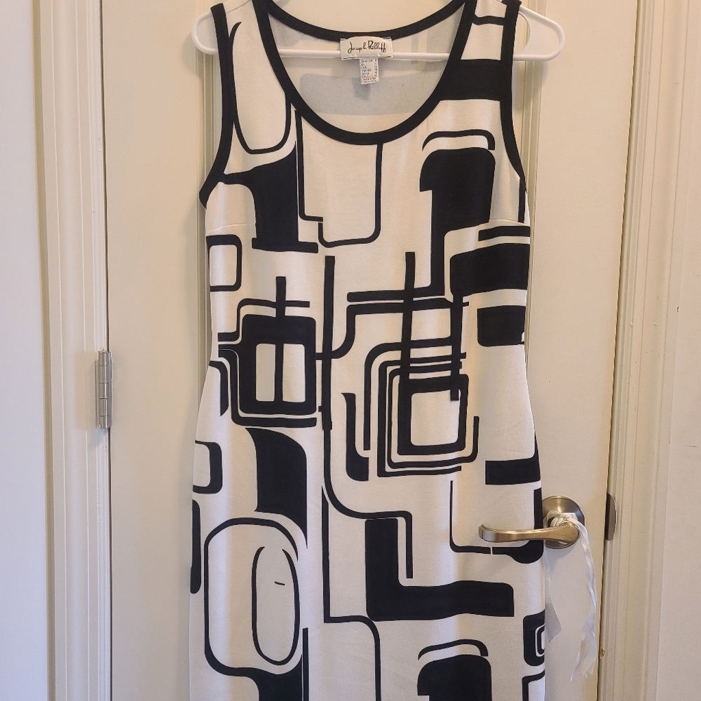 B&W dress